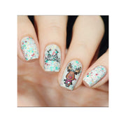 UberChic Beauty Jingle All The Way, (Christmas-05) Stamping Plate Tan