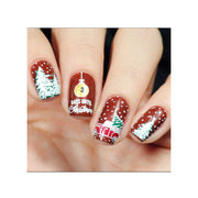 UberChic Beauty Jingle All The Way, (Christmas-05) Stamping Plate Tan