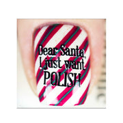 UberChic Beauty Jingle All The Way, (Christmas-05) Stamping Plate Light Gray