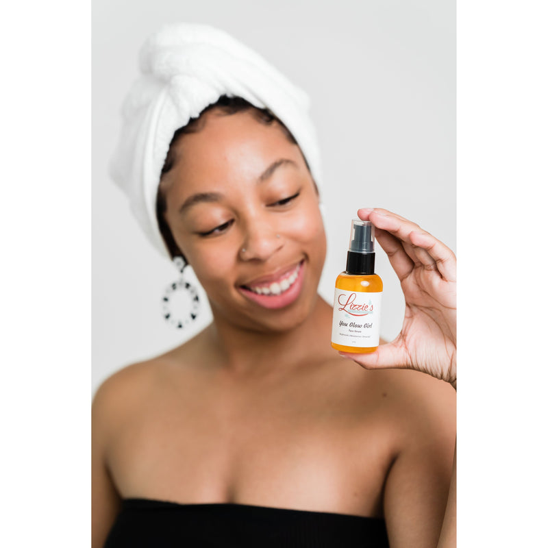 Lizzie's All-natural Products You Glow Girl Toner & Serum Duo Light Gray