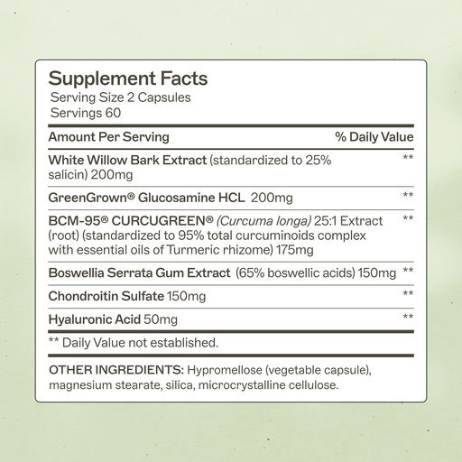 AMMD Joint Support Complex Supplement White Smoke