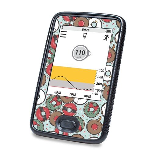 Peelz Jolly Donuts DEXCOM G6 Touchscreen Receiver Peelz/Stickers White Smoke