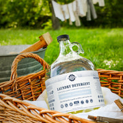 Rustic Strength Laundry Detergent | Mama + Baby Safe Laundry Detergent Dark Green 24 oz Glass,Half Gallon Plastic,Half Gallon Glass,Gallon Plastic,Gallon Glass,5 Gallon Eco Jug with Spout,5 Gallon Eco Jug with Pump