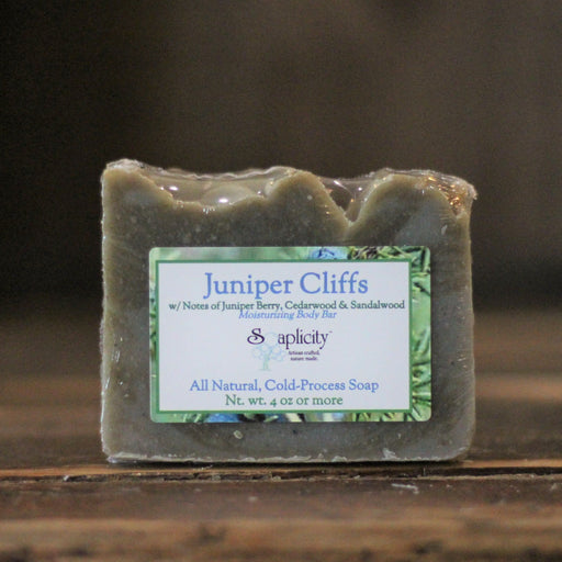 Soaplicity Juniper Cliffs Soap Bar Soap Bar Dark Slate Gray Default Title