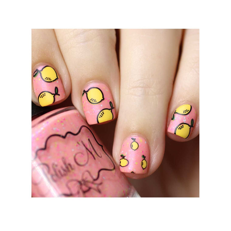UberChic Beauty Just Beachy Stamping Plate Tan