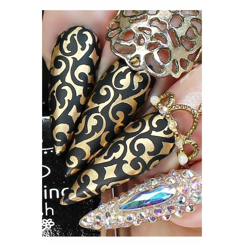 UberChic Beauty Just for CLAWS Collection-01 Stamping Plate Tan