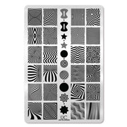 UberChic Beauty Just An Illusion Stamping Plate Light Gray