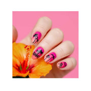 UberChic Beauty Just Beachy Stamping Plate Dark Salmon