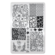 UberChic Beauty Just for CLAWS Collection-02 Stamping Plate Black
