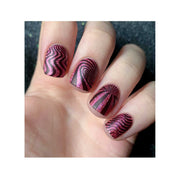 UberChic Beauty Just An Illusion Stamping Plate Rosy Brown