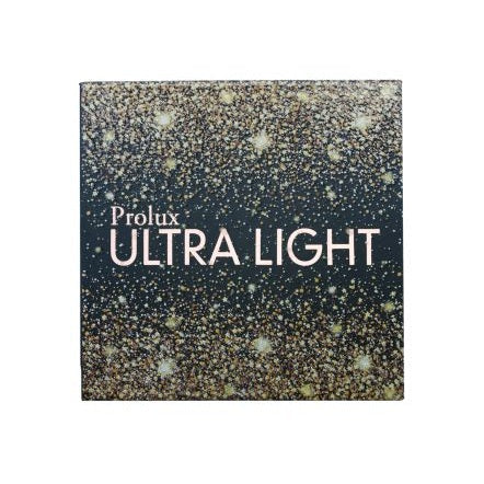 Prolux Cosmetics Ultra Light Pressed Glitter Palette Glitter Eyeshadow Dark Olive Green #1,#2,#3