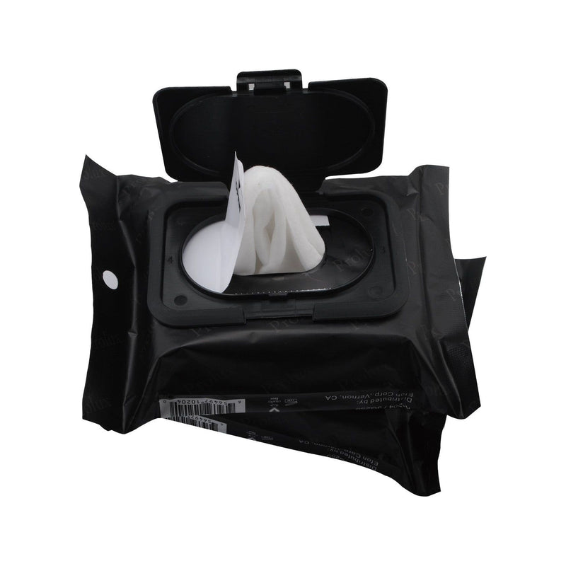 Prolux Cosmetics Gentle Makeup Removing Wipes make up remover Black