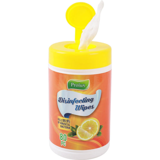 Prolux Cosmetics Disinfecting Wipes Goldenrod