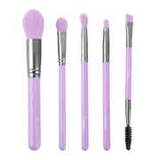 Prolux Cosmetics Ultra Pastel Brush Set brush Thistle Rainbow,Light Purple,Peach