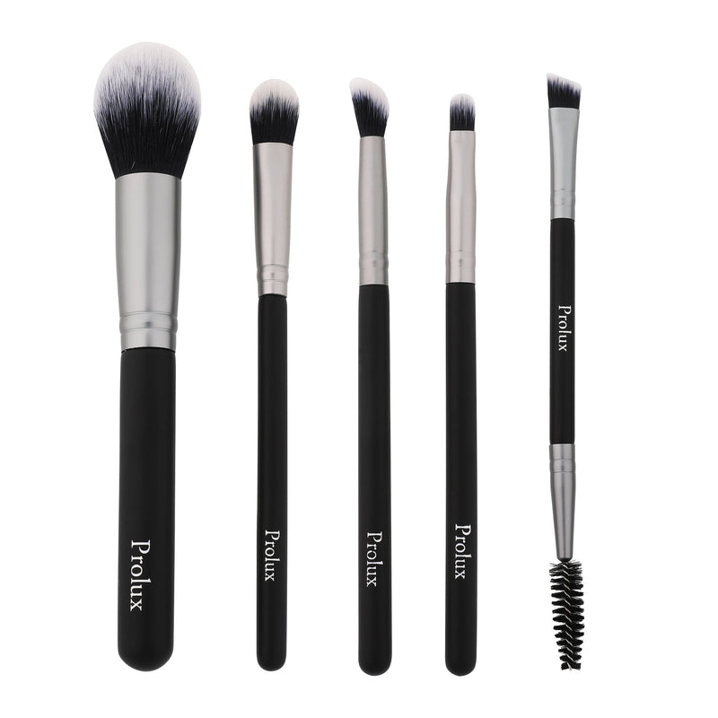 Prolux Cosmetics Deluxe Brush Set BRUSH SET Gray Black