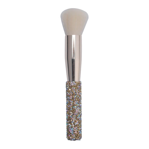 Prolux Cosmetics Glitter Handled Powder Brush Powder Brush Dark Gray