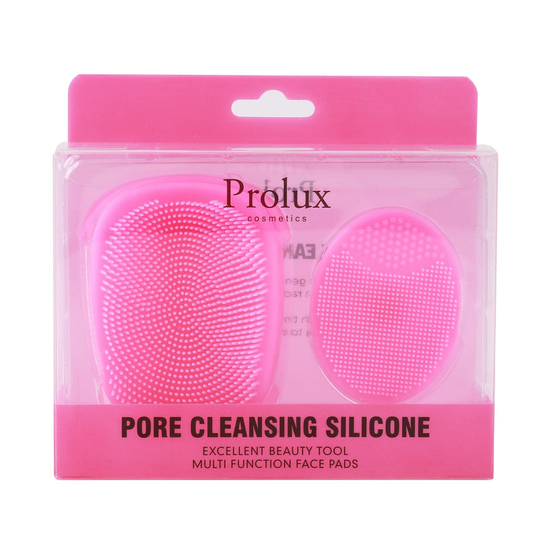Prolux Cosmetics Pore Cleansing Silicone Scrubber Hot Pink Pink,Blue