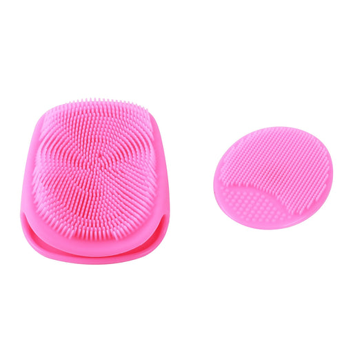Prolux Cosmetics Pore Cleansing Silicone Scrubber White Smoke Pink,Blue
