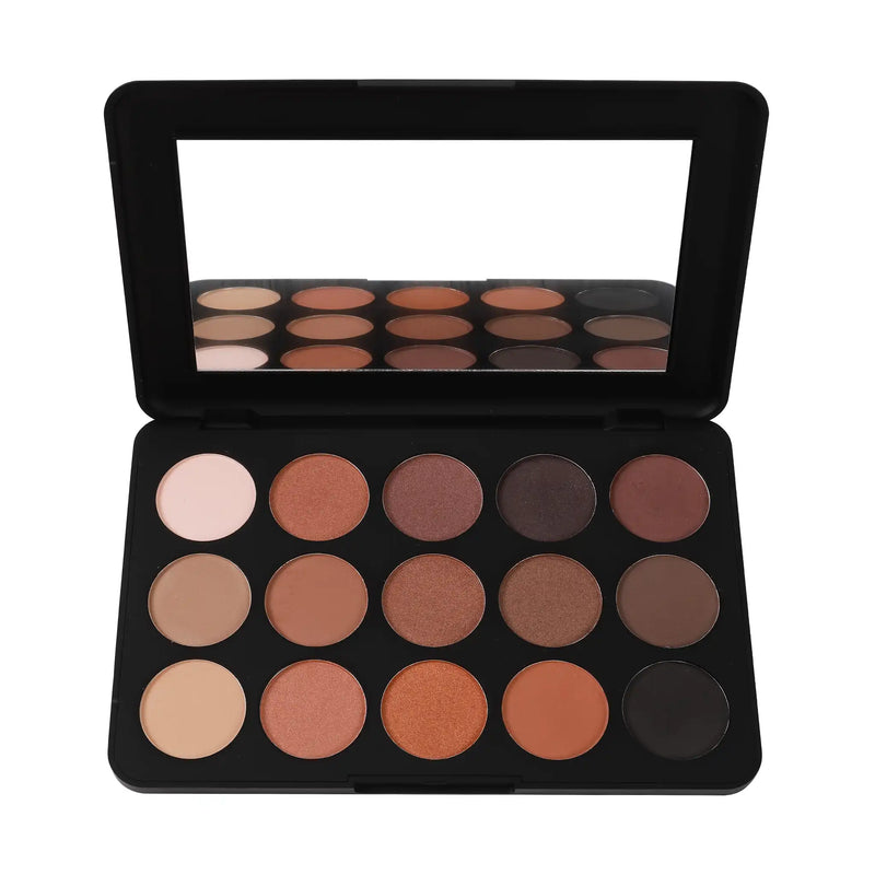 Prolux Cosmetics Prolux 15-Shade Eyeshadow Palette EYESHADOW White Smoke