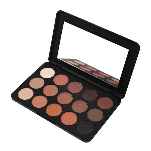 Prolux Cosmetics Prolux 15-Shade Eyeshadow Palette EYESHADOW White Smoke
