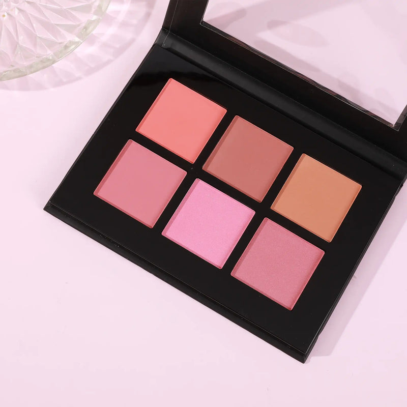 Prolux Cosmetics Blush Palette | Blush Colour Palette Blush Misty Rose