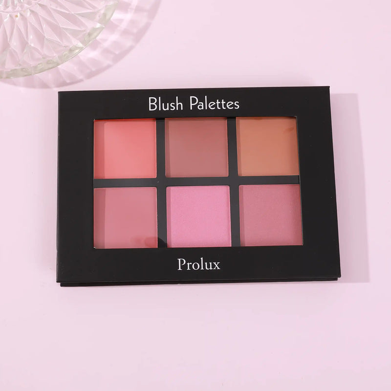 Prolux Cosmetics Blush Palette | Blush Colour Palette Blush Misty Rose