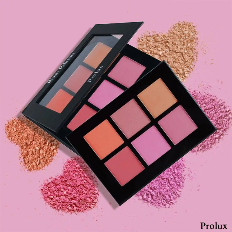 Prolux Cosmetics Blush Palette | Blush Colour Palette Blush Plum