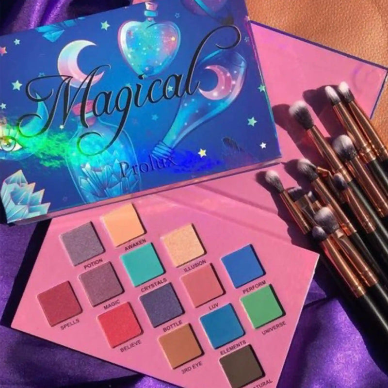 Prolux Cosmetics Magical Eyeshadow Palette EYESHADOW Pale Violet Red