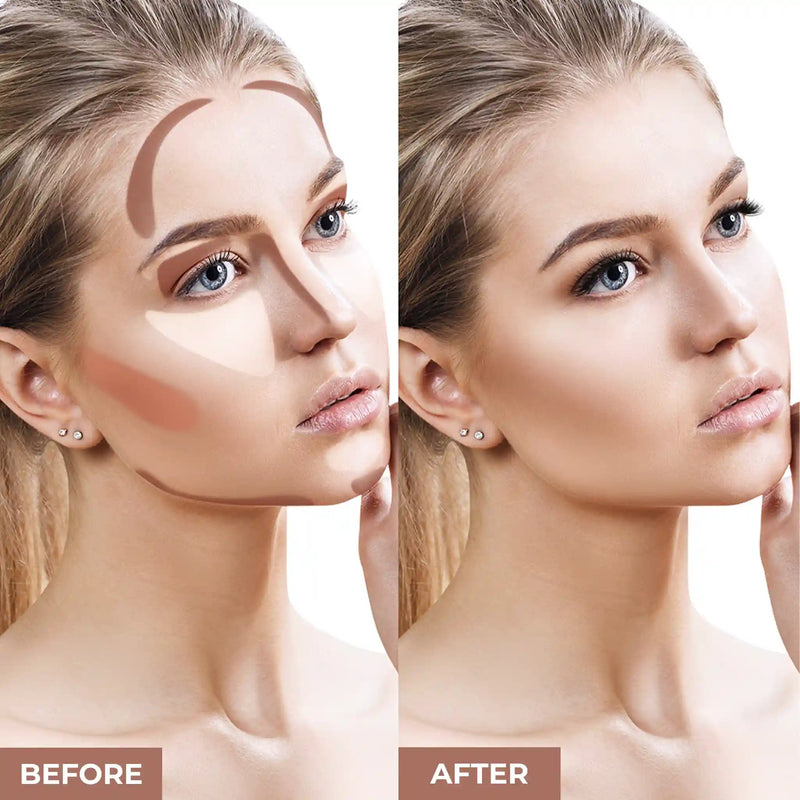 Prolux Cosmetics Blush Bronze Highlight Palette HIGHLIGHT White Smoke