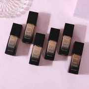 Prolux Cosmetics 2 in 1 Foundation and Concealer face foundation Lavender 1 Cashew,2 Pecan,3 Bisque,4 Chestnut,5 Almond,6 Cocoa