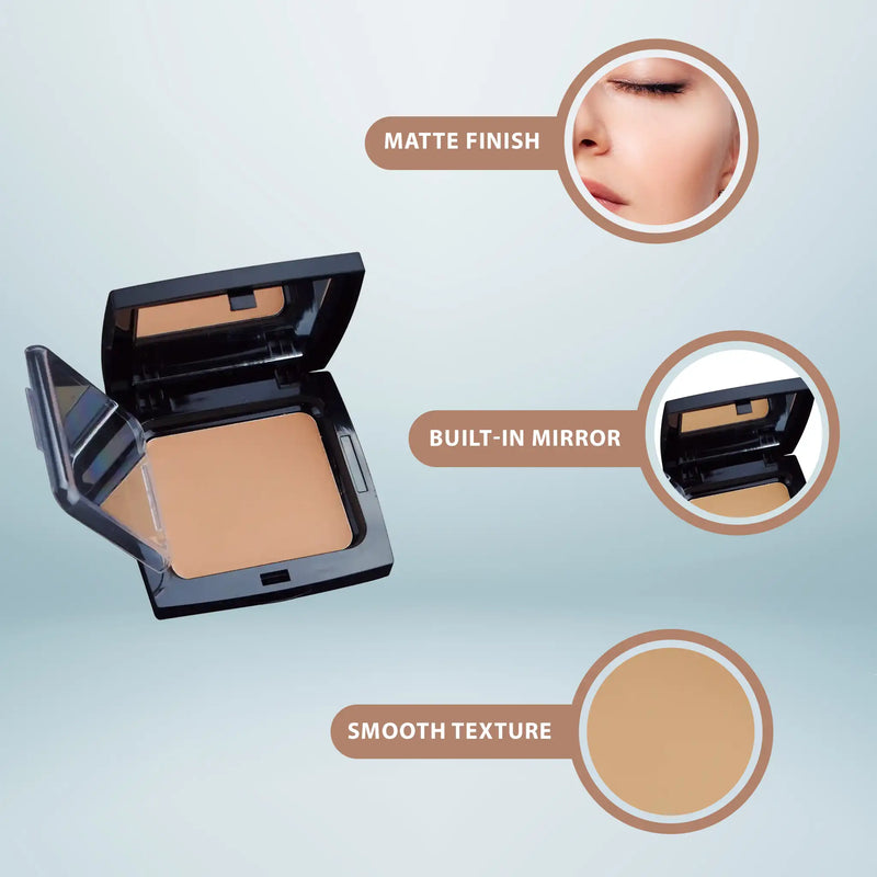 Prolux Cosmetics Face Powder face powder Lavender #1 Ginger,#2 Natural Beige,#3 Medium Beige,#4  nude,#5 Natural Sand,#6 Dark Beige