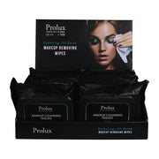 Prolux Cosmetics Gentle Makeup Removing Wipes make up remover Black