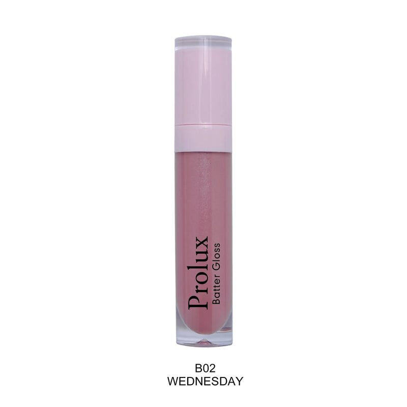 Prolux Cosmetics Batter Gloss | Lip Gloss Lip Gloss White Smoke B02 Wednesday