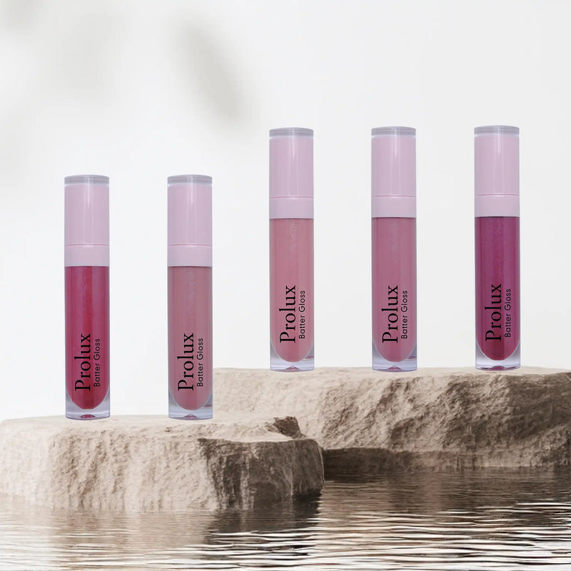 Prolux Cosmetics Batter Gloss | Lip Gloss Lip Gloss White Smoke B01 Mistake,B02 Wednesday,B03 Genie,B04 Milkshake,B05 Adulting