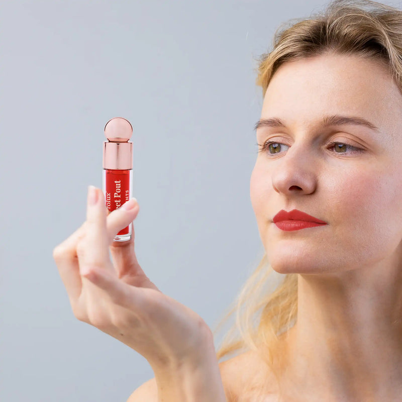 Prolux Cosmetics Perfect Pout Lip Tints Light Gray PINK LEMONADE,CITRUS ZEST,JUICY WATERMELON,STRAWBERRY SWIRL