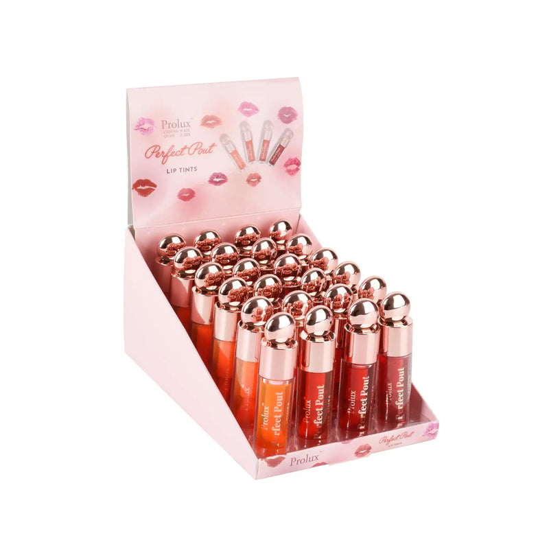 Prolux Cosmetics Perfect Pout Lip Tints White Smoke PINK LEMONADE,CITRUS ZEST,JUICY WATERMELON,STRAWBERRY SWIRL