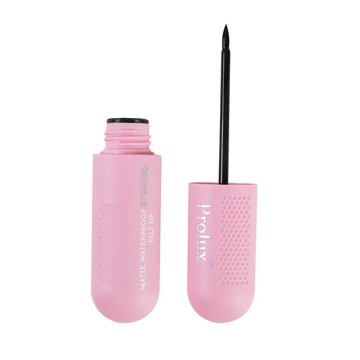 Prolux Cosmetics Matte Felt Tip Eyeliner - Waterproof eye liner White Smoke PINK