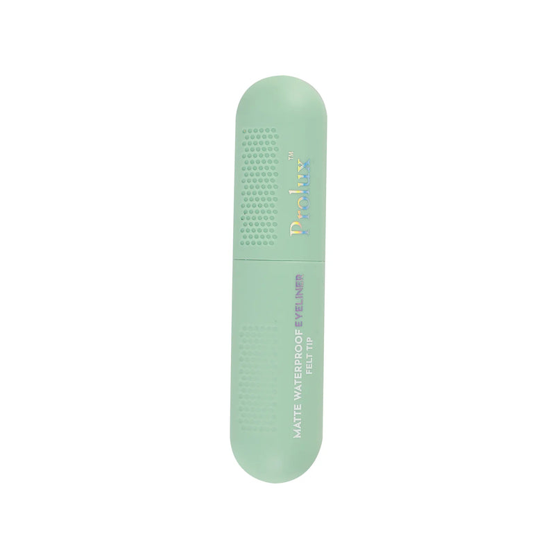 Prolux Cosmetics Matte Felt Tip Eyeliner - Waterproof eye liner Gray PINK,MINT