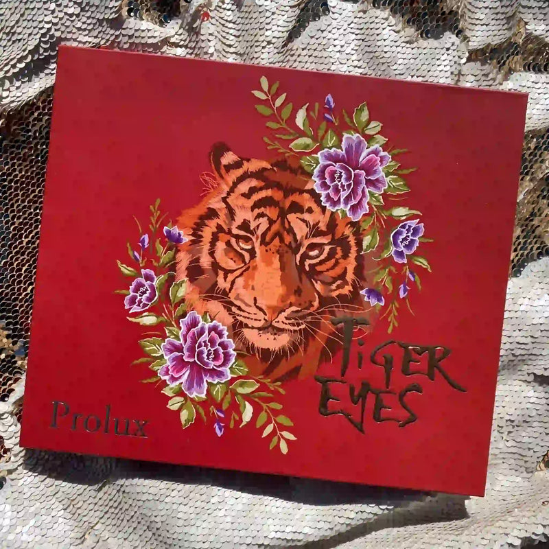 Prolux Cosmetics Tiger Eyes Eyeshadow Palette Eyeshadow Palette Firebrick