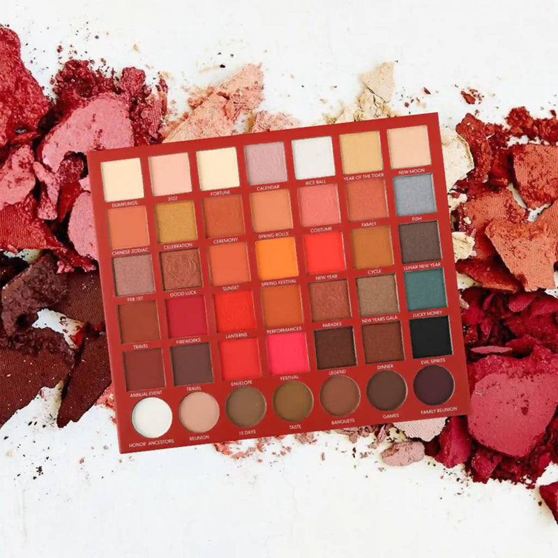 Prolux Cosmetics Tiger Eyes Eyeshadow Palette Eyeshadow Palette White Smoke