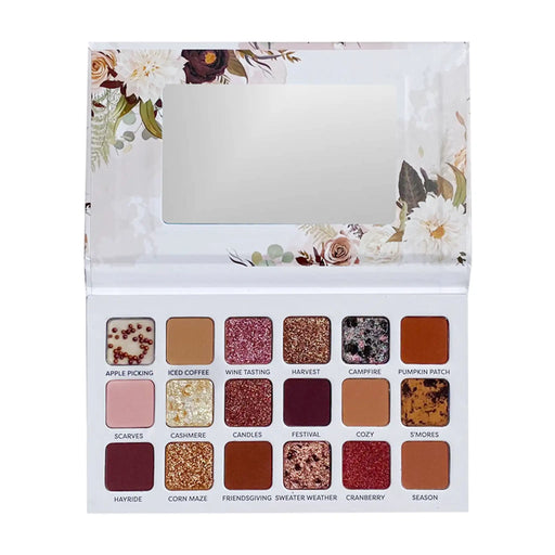 Prolux Cosmetics Hello Autumn Eyeshadow Palette EYESHADOW Light Gray