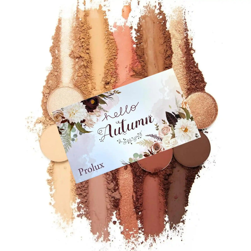 Prolux Cosmetics Hello Autumn Eyeshadow Palette EYESHADOW White Smoke