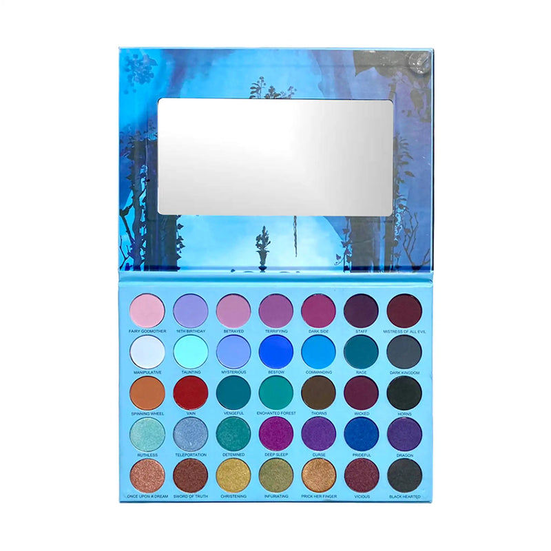 Prolux Cosmetics Dark Fairy Cool Eyeshadow Palette EYESHADOW White Smoke