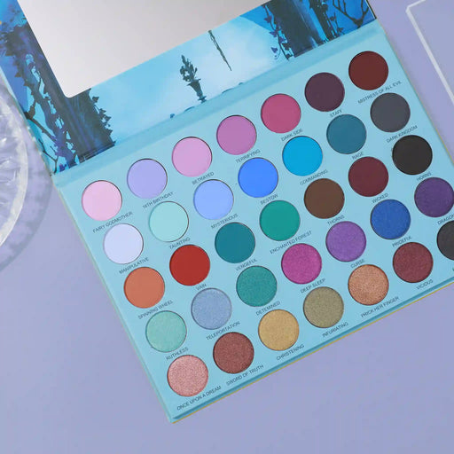 Prolux Cosmetics Dark Fairy Cool Eyeshadow Palette EYESHADOW Dark Gray