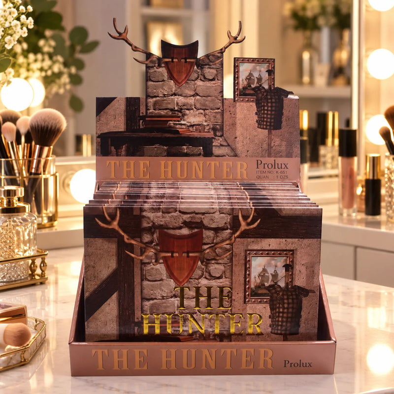 Prolux Cosmetics The Hunter Eyeshadow Palette EYESHADOW Saddle Brown