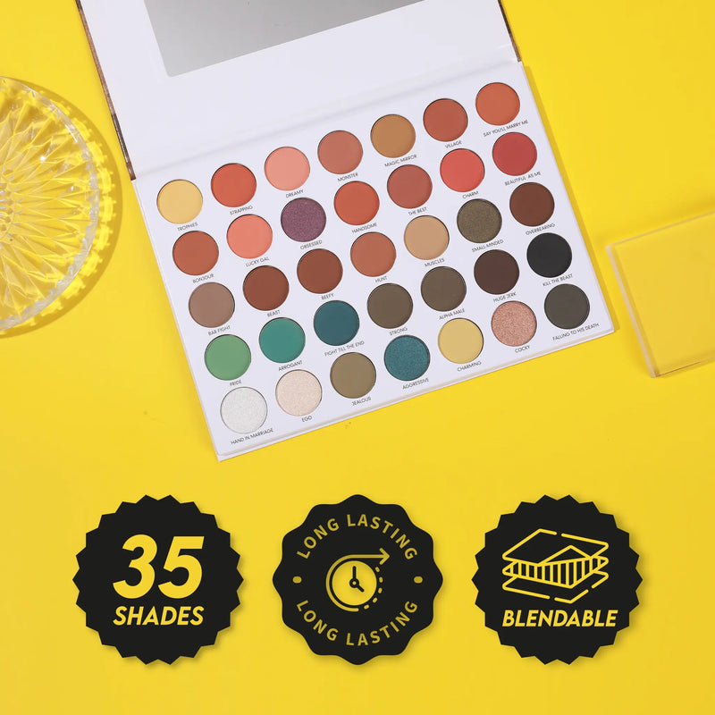 Prolux Cosmetics The Hunter Eyeshadow Palette EYESHADOW Gold