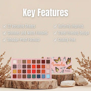 Prolux Cosmetics Monarka Eye Shadow Palette Light Gray