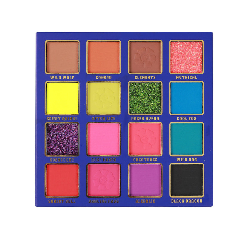 Prolux Cosmetics Alebrije Eyeshadow Palette Dark Slate Blue