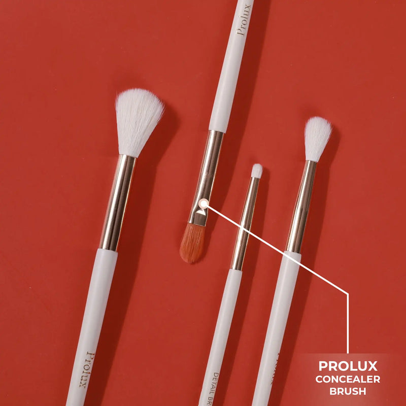 Prolux Cosmetics Concealer Brush concealer brush Firebrick