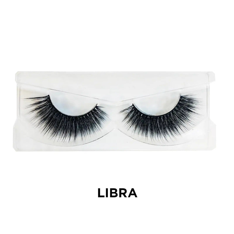 Prolux Cosmetics Zodiac Faux Mink Lashes Eyelashes Eyelashes White Smoke #7- Libra